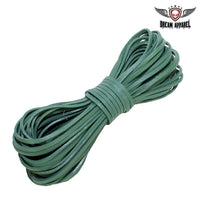 50 FT Leather Laces - Green Jimmy Lee Leathers Club Vest