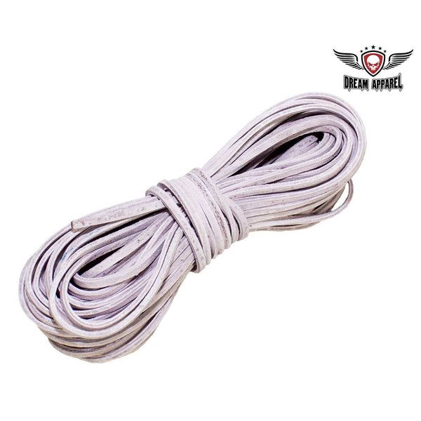 50 FT Leather Laces - Pink Jimmy Lee Leathers Club Vest