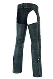 Classic Chaps with Eyelets Design & Zipper Pocket BY Jimmy Lee Jimmy Lee Leathers Club Vest