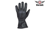 Full Finger Leather Riding Gloves Jimmy Lee Leathers Club Vest