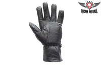 Full Finger Leather Riding Gloves Jimmy Lee Leathers Club Vest