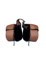 Genuine Premium Naked Brown Leather Concealed Carry Motorcycle Saddlebags Jimmy Lee Leathers Club Vest